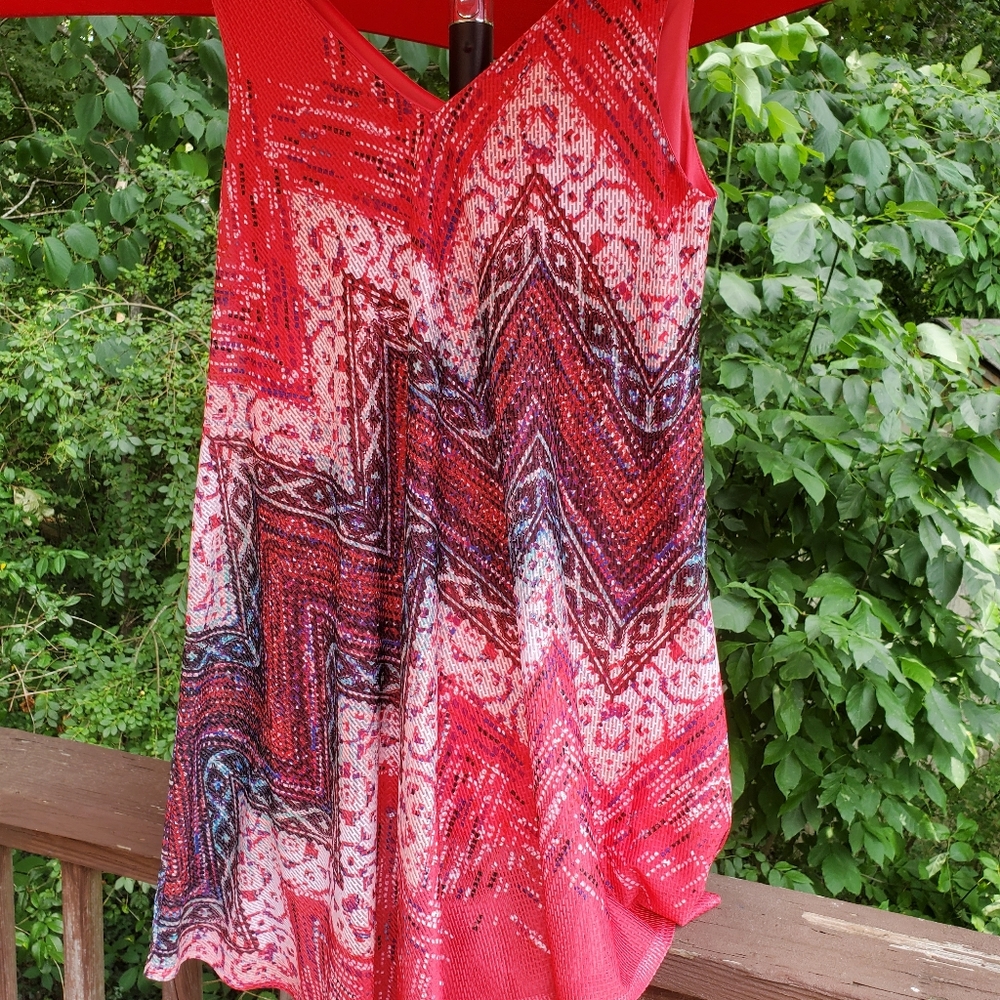 Cato Colorful Sleeveless Summer Dress